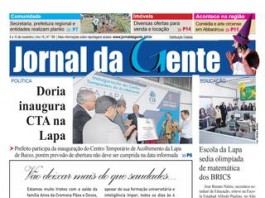 Jornal da Gente – Edição 788 – 4 a 10 de novembro  de 2017