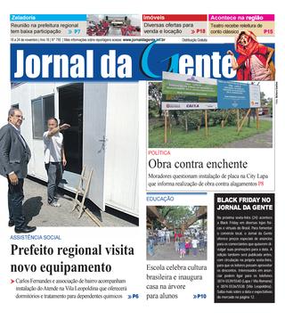 Jornal da Gente – Edição 790 – 18 a 24 de novembro de 2017