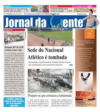 Jornal da Gente – Edição 793 – 9 a 15 de dezembro de 2017