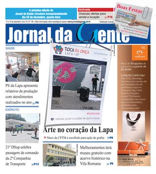 Jornal da Gente – Edição 794 – 15 a 19 de dezembro de 2017