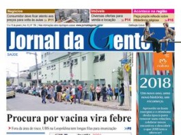 Jornal da Gente – Edição 796 – 13 a 19 de janeiro de 2018