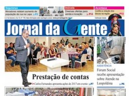 Jornal da Gente – Edição 799 – 3 a 9 de fevereiro de 2018