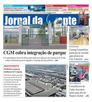 Jornal da Gente – Edição 802– 24 de fevereiro a 2 de março de 2018
