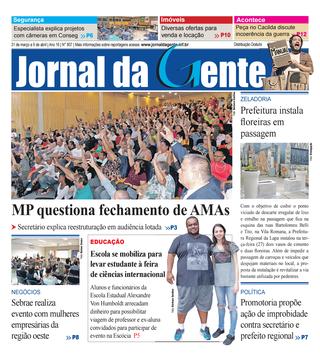 Jornal da Gente – Edição 807 – 31 de março a 6 de abril de 2018