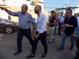 Bruno Covas realiza no Jaguaré sua primeira vistoria de obra como prefeito