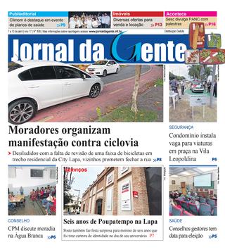 Jornal da Gente – Edição 808 – 7 a 13 de abril de 2018