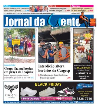 Jornal da Gente – Edição 841 – 23 a 30 de novembro de 2018