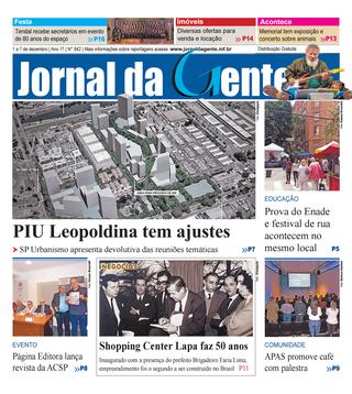 Jornal da Gente – Edição 842 – 1 a 7 de dezembro de 2018