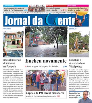 Jornal da Gente – Edição 848 – 25 de janeiro a 1 de fevereiro de 2019