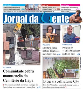 Jornal da Gente – Edição 856 – 23 a 29 de Março de 2019