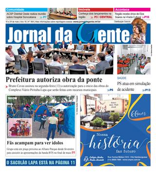 Jornal da Gente – Edição 864 – 18 a 24 de maio de 2019