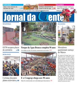 Jornal da Gente – Edição 866 – 1 a 7 de junho de 2019