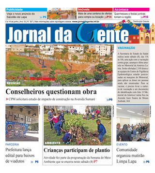 Jornal da Gente – Edição 867 – 8 a 14 de junho de 2019