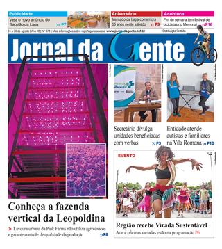 Jornal da Gente – Edição 878 – 24 a 30 de agosto de 2019