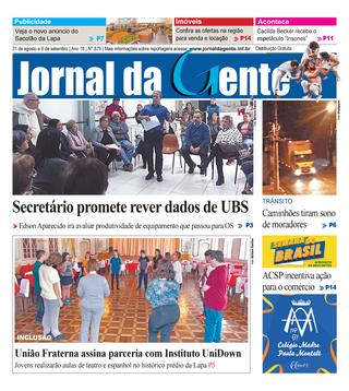 Jornal da Gente – Edição 879 – 31 de agosto a 6 de setembro de 2019