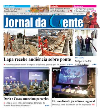 Jornal da Gente – Edição 880 – 7 a 13 de setembro de 2019