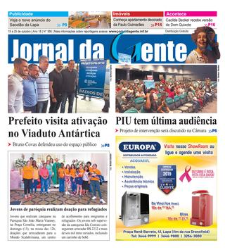 Jornal da Gente – Edição 886 – 19 a 25 de outubro de 2019