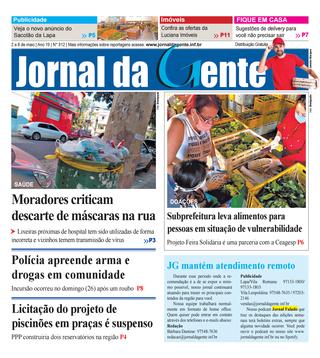 Jornal da Gente – Edição 912 – 2 a 8 de maio de 2020