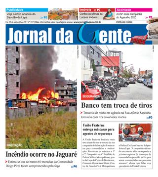 Jornal da Gente – Edição 917 – 6 a 12 de junho de 2020