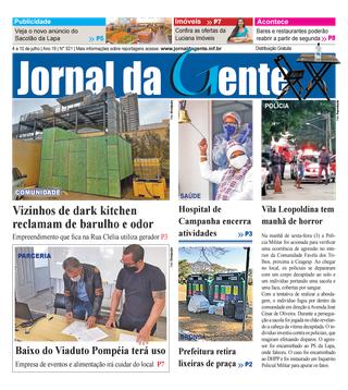 Jornal da Gente – Edição 921 – 4 a 10 de julho de 2020