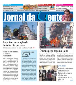 Jornal da Gente – Edição 924 – 25 a 31 de julho de 2020