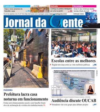 Jornal da Gente – Edição 932 – 19 a 25 de setembro de 2020