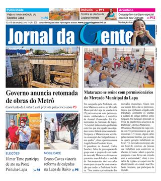 Jornal da Gente – Edição 935 – 10 a 16 de outubro de 2020