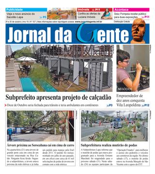 Jornal da Gente – Edição 937 – 24 a 30 de outubro de 2020