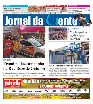 Jornal da Gente – Edição 940 – 13 a 20 de novembro de 2020