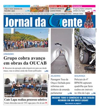 Jornal da Gente – Edição 942 – 28 de novembro a 4 de dezembro de 2020