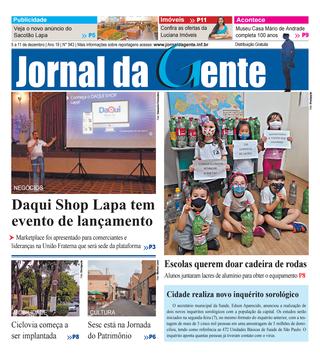 Jornal da Gente – Edição 943 – 5 a 11 de dezembro de 2020