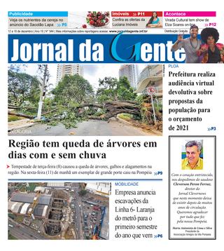 Jornal da Gente – Edição 944 – 12 a 18 de dezembro de 2020
