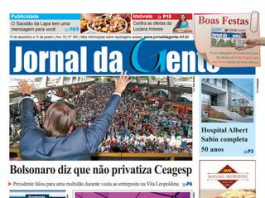 Jornal da Gente – Edição 945 – 19 de dezembro de 2020 a 15 de janeiro de 2021