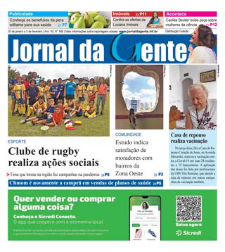 Jornal da Gente – Edição 948 – 30 de janeiro a 5 de fevereiro de 2021