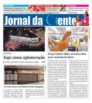 Jornal da Gente – Edição 949 – 6 a 12 de fevereiro de 2021
