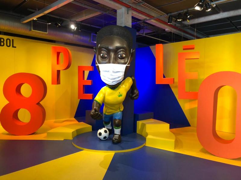Museu do Futebol faz exposição para homenagear os 80 anos de Pelé