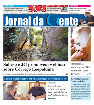 Jornal da Gente – Edição 954 – 13 a 19 de março de 2021