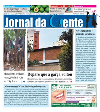 Jornal da Gente – Edição 955 – 20 a 26 de março de 2021