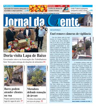 Jornal da Gente – Edição 961 – 1 a 7 de maio de 2021