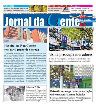 Jornal da Gente – Edição 964 – 22 a 28 de maio de 2021