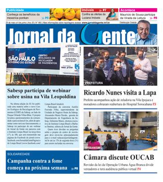 Jornal da Gente – Edição 965 – 29 de maio a 4 de junho de 2021