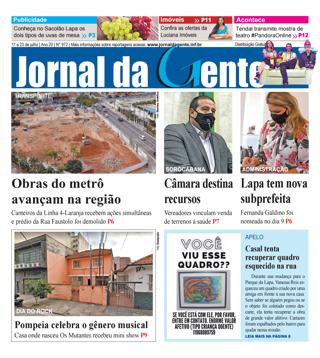 Jornal da Gente – Edição 972 – 17 a 23 de julho de 2021