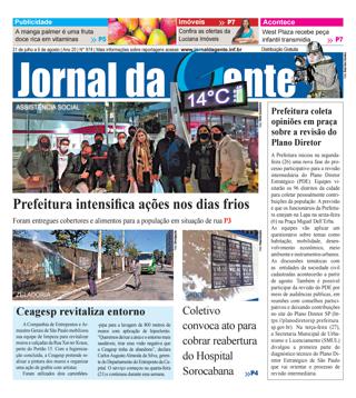 Jornal da Gente – Edição 974 – 31 de julho a 6 de agosto de 2021