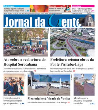 Jornal da Gente – Edição 976 – 14 a 20 de agosto de 2021