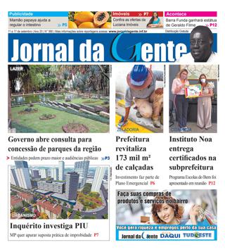 Jornal da Gente – Edição 980 – 11 a 17 de setembro de 2021