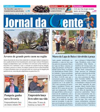 Jornal da Gente – Edição 981 – 18 a 24 de setembro de 2021