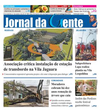 Jornal da Gente – Edição 982 – 25 de setembro a 1 de outubro de 2021