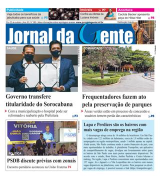 Jornal da Gente – Edição 985 – 16 a 22 de outubro de 2021