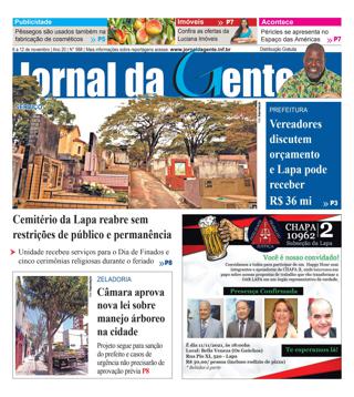 Jornal da Gente – Edição 988 – 6 a 12 de novembro de 2021