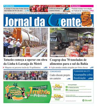 Jornal da Gente – Edição 994 – 18 de dezembro de 2021 a 7 de janeiro de 2022